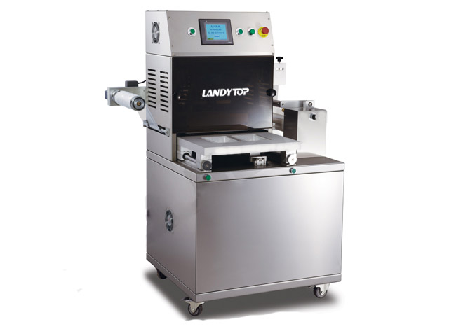 DM-350A Jenis Lantai Peta Tray Sealing Machine