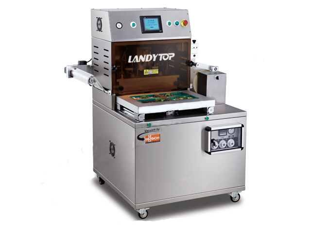 DM-410B Floor Type Map Tray Sealing Machine